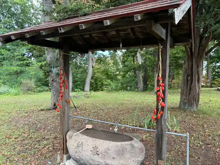幕別神社の手水舎