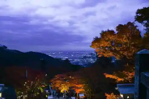 大山阿夫利神社の景色