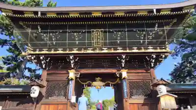 北野天満宮の山門・神門