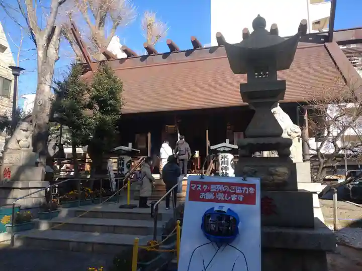 高円寺氷川神社の本殿・本堂