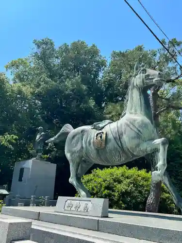 大鳥美波比神社（大鳥大社境内摂社）の狛犬