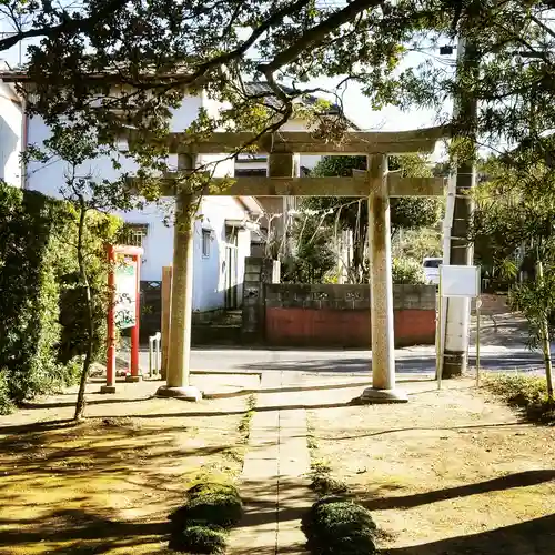 鎌足神社の鳥居