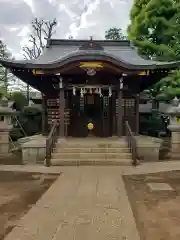 月見岡八幡神社の本殿