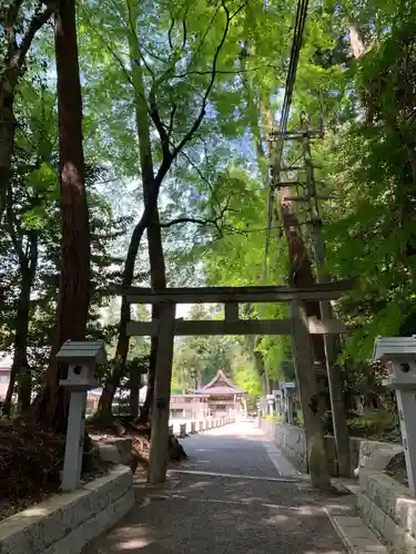 田村神社の鳥居