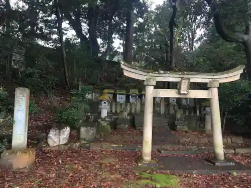白山神社の鳥居