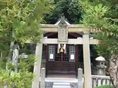 鶴羽根神社の鳥居