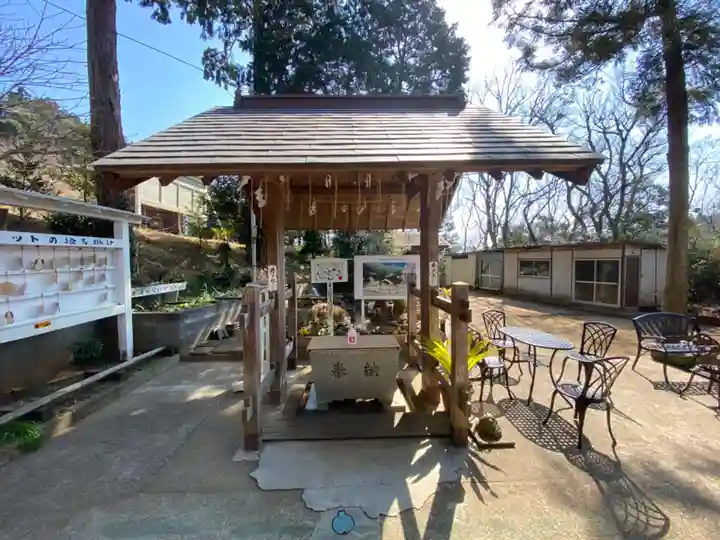 思金神社の手水舎