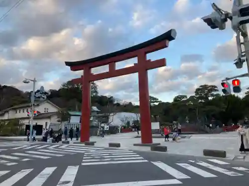 鶴岡八幡宮の鳥居