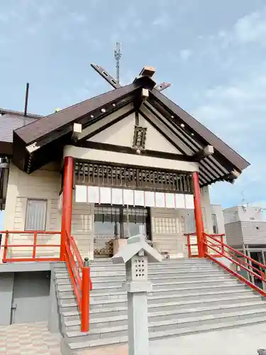 新川皇大神社の本殿