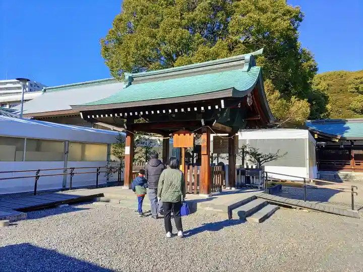 真清田神社の手水舎
