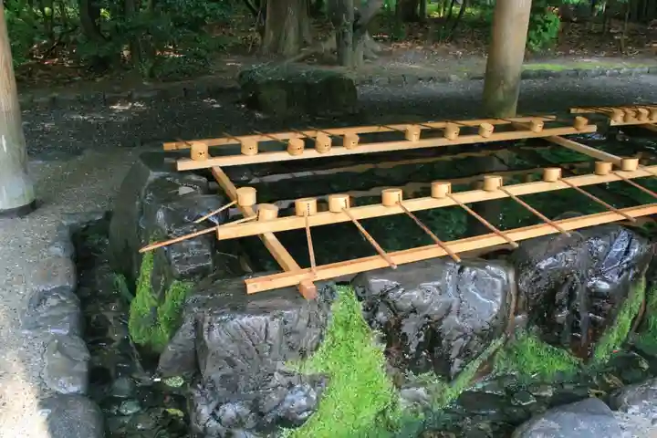 伊勢神宮内宮(皇大神宮)の手水舎