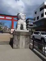 鶴岡八幡宮の狛犬