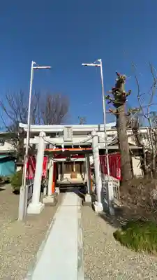 本町南町八幡神社の鳥居