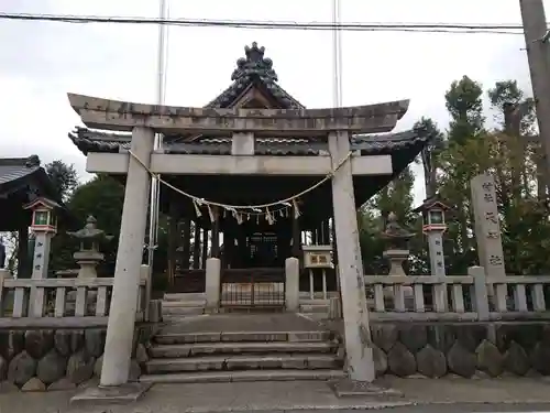 天神社（治郎丸東）の鳥居