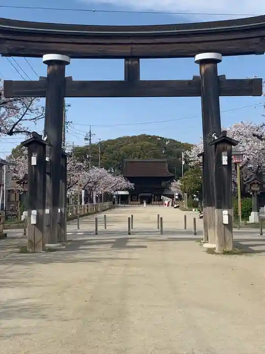 尾張大國霊神社(国府宮)の鳥居