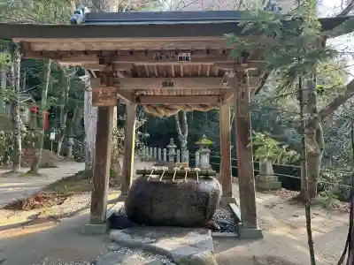 玉作湯神社の手水舎