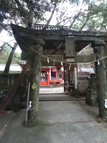 八幡奈多宮の鳥居