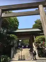東京大神宮の山門・神門