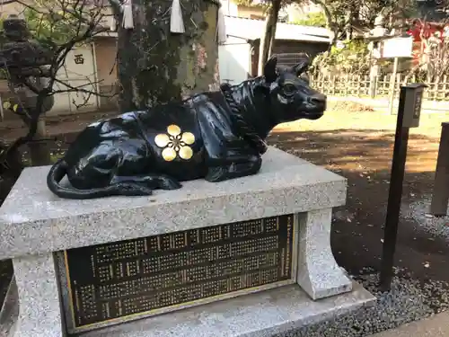 新井天神北野神社の狛犬