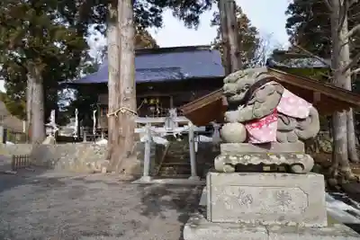 高司神社〜むすびの神の鎮まる社〜の狛犬
