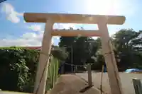 松谷神社の鳥居