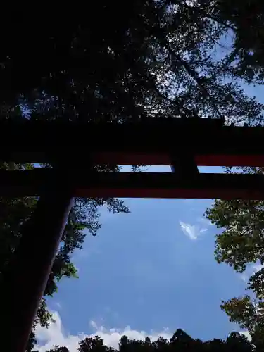 丹生都比売神社の景色