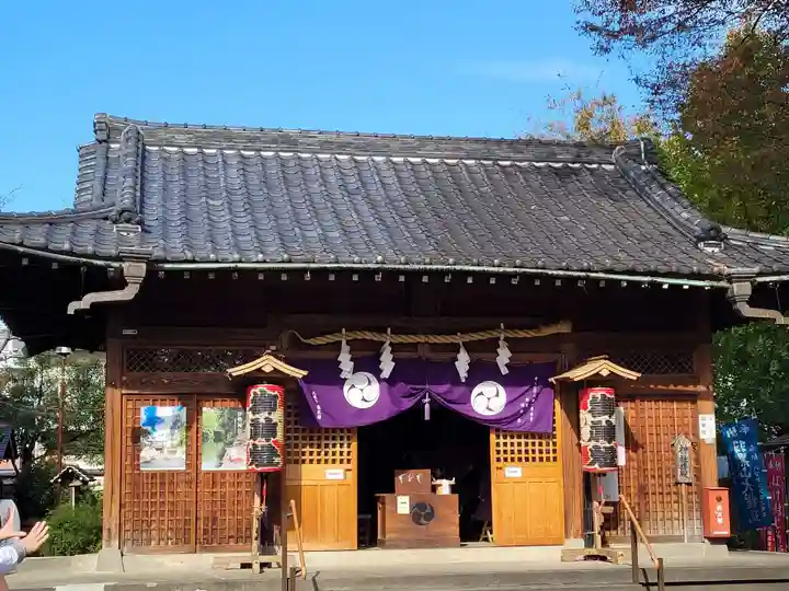 上戸田氷川神社の本殿・本堂