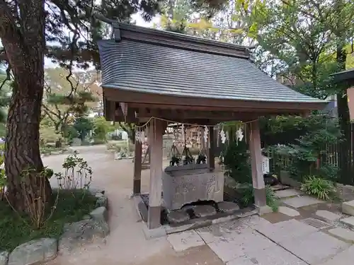 葛飾八幡宮の手水舎