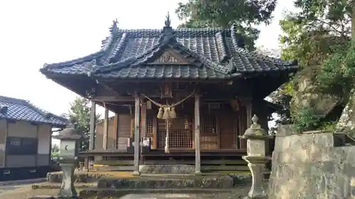 上南部神社の本殿・本堂