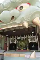 難波八阪神社の山門・神門