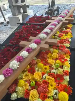 帯廣神社の手水舎