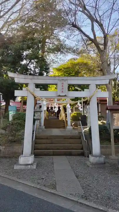 弦巻神社の鳥居