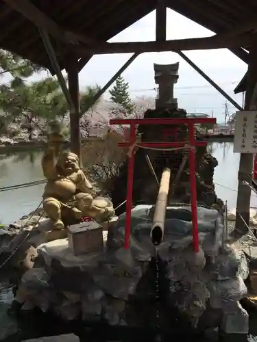 御嶽山 白龍神社の手水