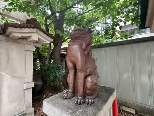 坐摩神社の狛犬