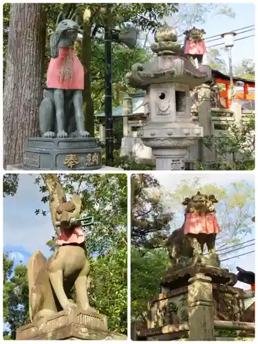 伏見稲荷大社の狛犬