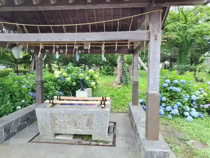 空知神社の手水舎
