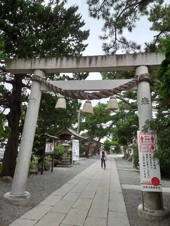 森戸大明神(森戸神社)の鳥居
