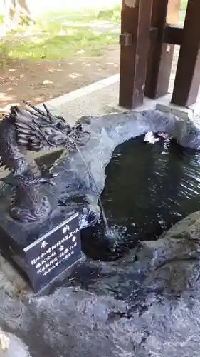 月寒神社の手水舎