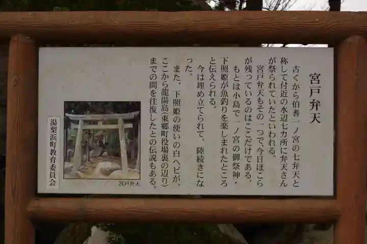 宮戸弁天 倭文神社境外末社(鳥取県)