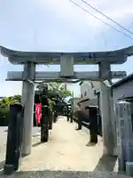 田脇日吉神社の鳥居