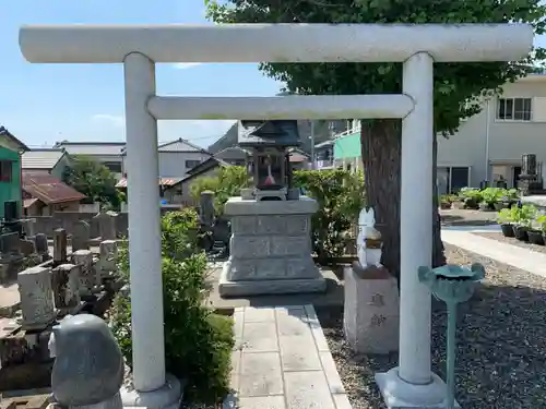 日澄寺の鳥居