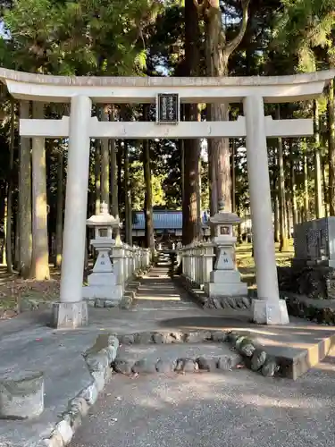 山宮浅間神社の鳥居