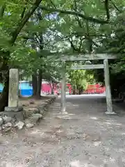 諏訪神社の鳥居