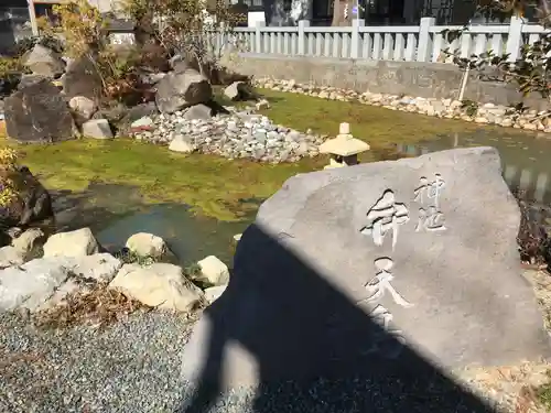 玉諸神社の庭園