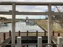 息栖神社の鳥居