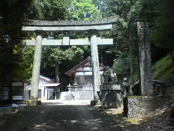伊太祁曽神社の鳥居