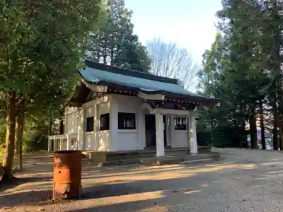 鮎澤神社の本殿・本堂