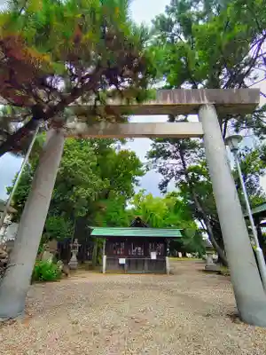 牟都志神社の鳥居