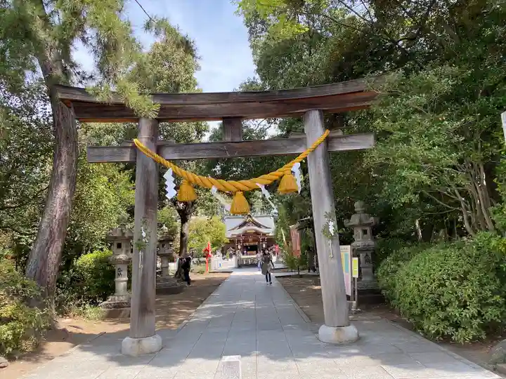 進雄神社の鳥居