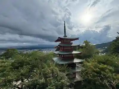 新倉富士浅間神社(山梨県)
